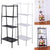 Widen 4 Tiers Bookshelf Ivory Simple Bookshelf Creative Storage Shelf For Books Plants Sundries DIY Bookshelf