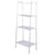 Widen 4 Tiers Bookshelf Ivory White Home Bedroom Storage Shelf