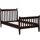 Wood Platform Bed with Headboard and Wooden Slat Support Wood Shelf Stable Classic Bed For Bedroom Apartment