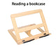 Wooden Eye Protection Reading Bookshelf Music Folder Flat Bracket Office Tools Home metal Book shelf  reading shelves shelf