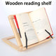 Wooden Eye Protection Reading Bookshelf Music Folder Flat Bracket Office Tools Home metal Book shelf  reading shelves shelf