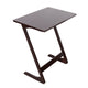 Z-shaped Bamboo Sofa Side Table Snack Tray for Bedside Couch Bedroom Sofa Living Room 60*40*65cm