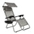Zero Gravity Lounge Chair with Awning Leisure Chair Gray , patio chairs outdoor chair garden furniture outdoor furniture .
