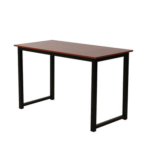 dining table , computer desk , laptop desk , study table. High Density Board Table 47*24*29" Teak Color easy to assemble