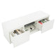 tv stand living room furniture modern tv table entertainment center monitor stand flat screen tv cabinet LED riser 2 Drawers