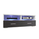 tv stand table living room furniture modern entertainment center monitor flat screen LED cabinet Elegant Decoration 2 Drawers