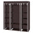 wardrobe DIY Non-woven fold Closet Portable Storage Cabinet Multifunction Dustproof Moistureproof Furniture US Shipping